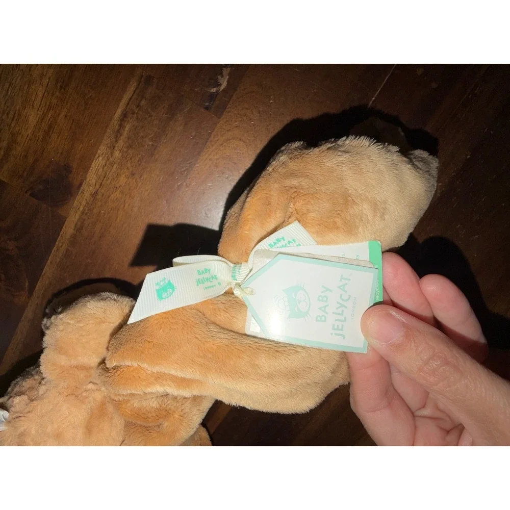 Jellycat Bartholomew Bear Soother Baby Security Blanket Brown ST4BAR New